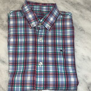 Vineyard Vines Button Down Whale Shirt - Size S
